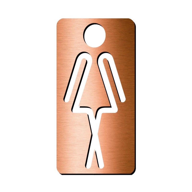 تابلو نشانگر آژنگ طرح سرویس بهداشتی زنانه کد I-M-W056