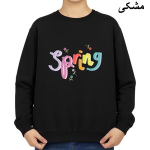 سویشرت زنانه مدل بهار نوشته