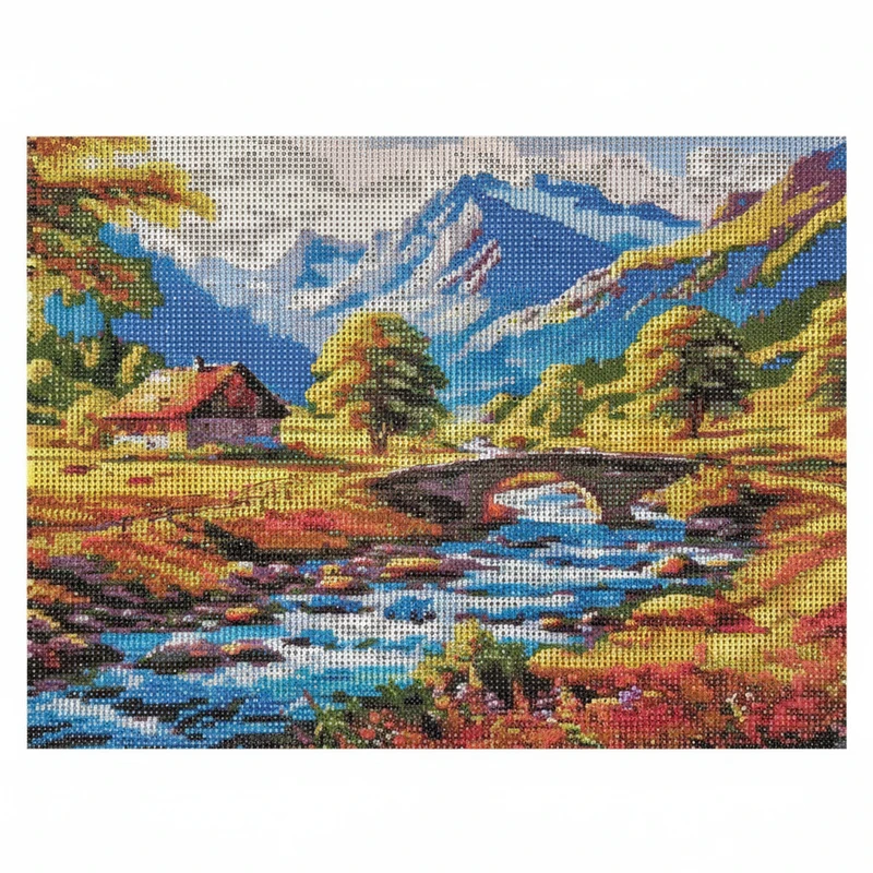 بازی آموزشی مدل تابلو نقاشی الماسی طرح بزرگسال کد C3402