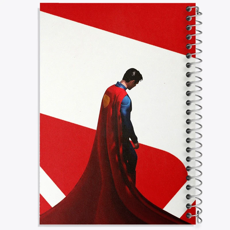 دفتر مشق 50 برگ خندالو طرح سوپر من (Superman) کد F7454