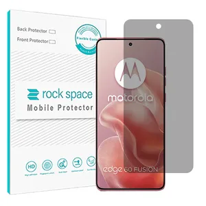 Rock space Hydrogel model privacy Screen Protector for Motorola Edge 60 Fusion mobile phone