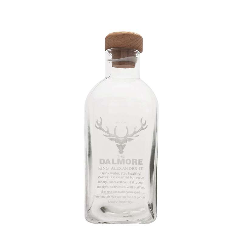  بطری مدل شیشه ای طرح DALMORE