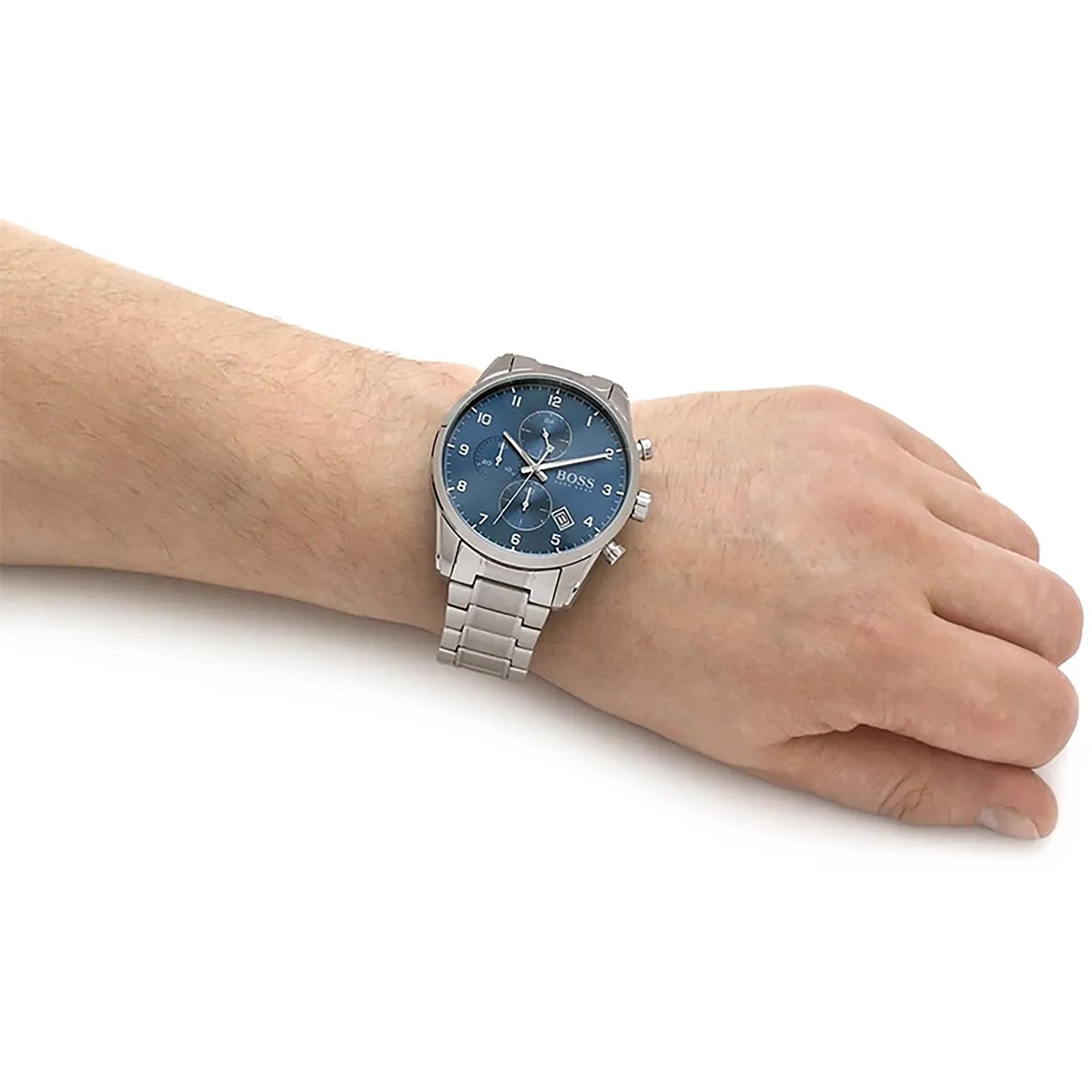 ساعت مچی عقربهای کوارتز مردانه هوگو باس مدل b1513784 - - 3