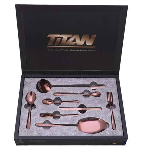 سرویس قاشق و چنگال 38 پارچه مدل TITAN