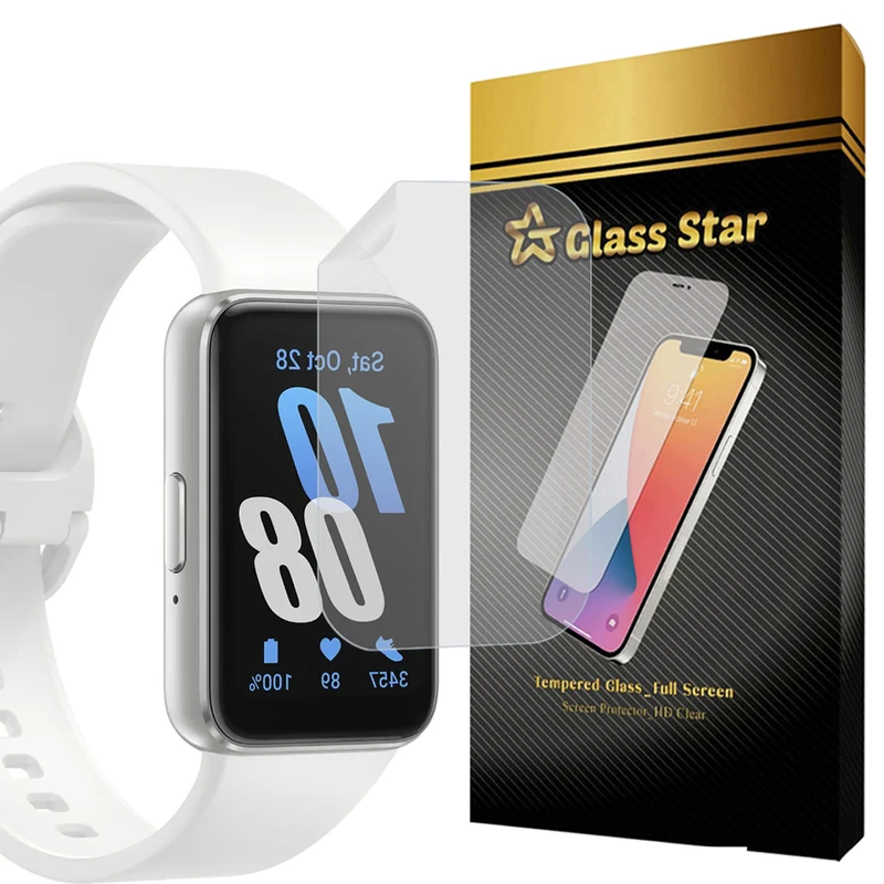 محافظ صفحه نمایش گلس استار مدل NNOG20 مناسب برای ساعت هوشمند سامسونگ Galaxy Watch Fit 3