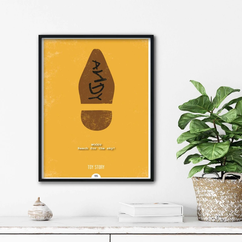 تابلو آتریسا طرح پوستر فیلم toy story مدل ATm433