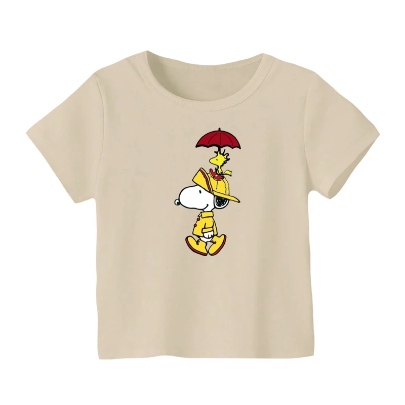 تی شرت آستین کوتاه بچگانه مدل اسنوپی کد 27