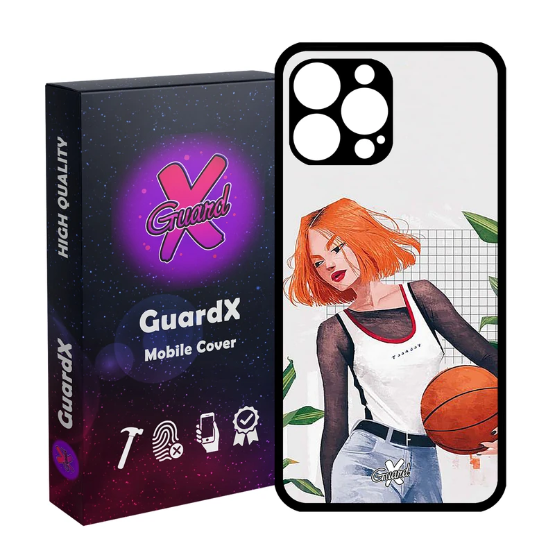کاور گارد ایکس طرح Girl مدل Glass10338 مناسب برای گوشی موبایل اپل iPhone 14 Pro Max