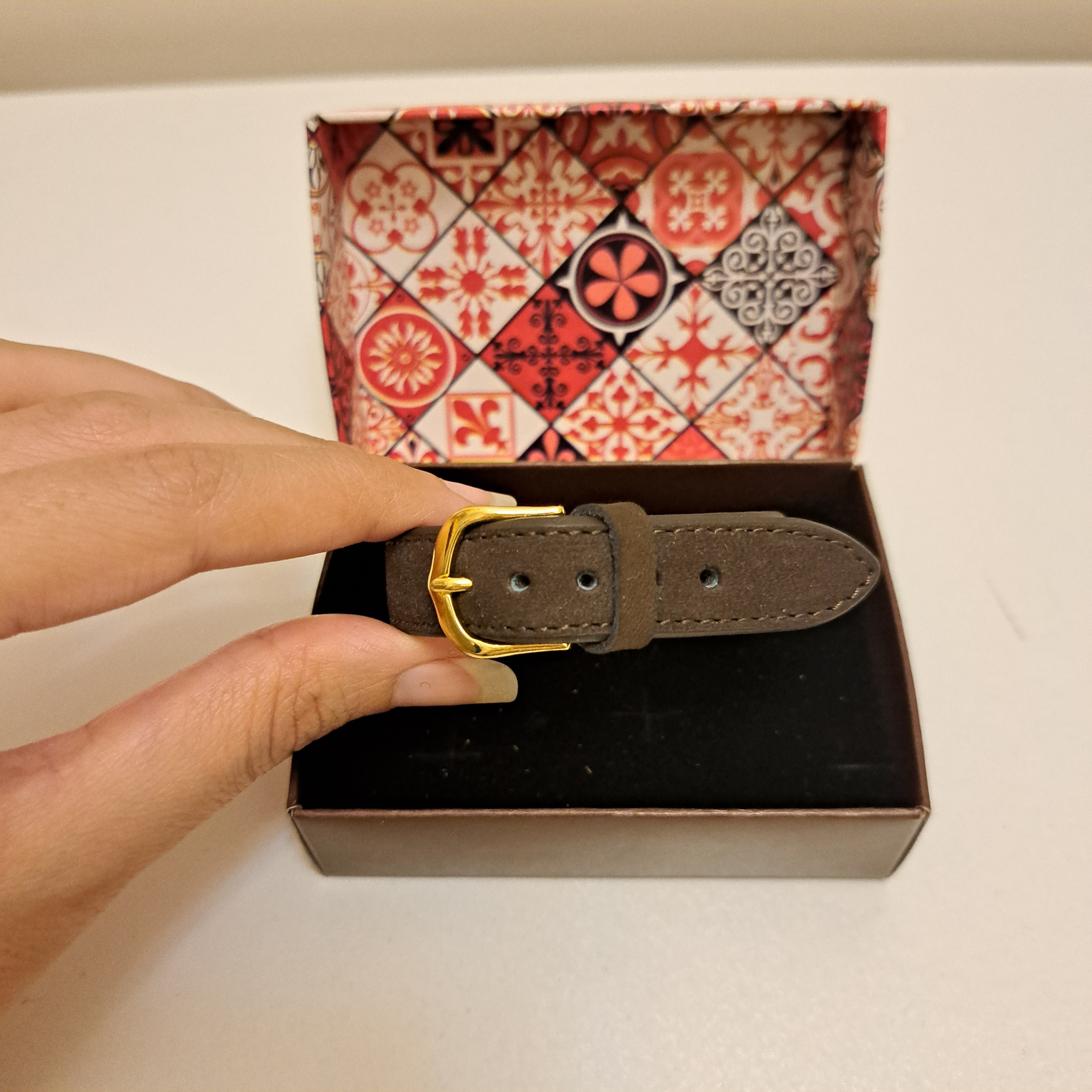 دستبند زنانه مدل چرم طبیعی کد 08