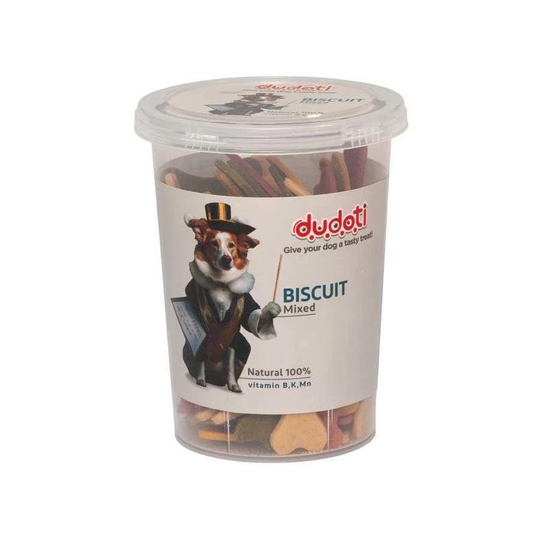 بیسکویت تشویقی سگ دودوتی مدل Mix وزن 150 گرم 