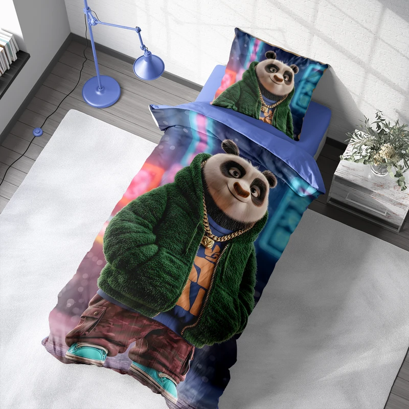 سرویس خواب 1 نفر 4 تکه مدل دیجیتال