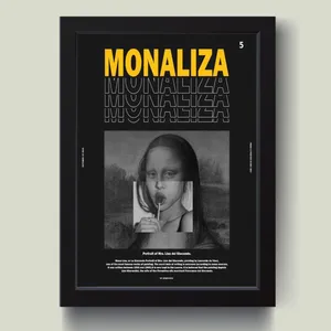 تابلو مدل Monaiza مونالیزا کد MJ131347