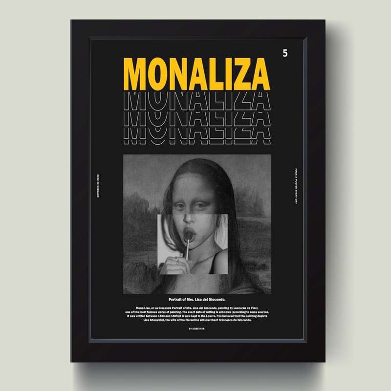 تابلو مدل Monaiza مونالیزا کد MJ131347