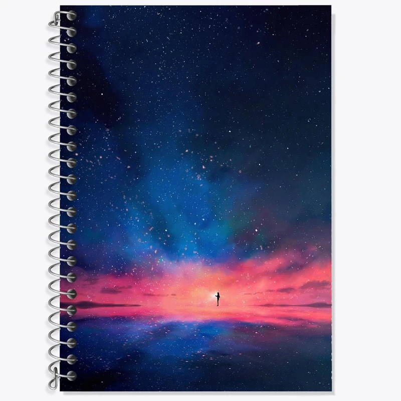 دفتر لغت 50 برگ خندالو مدل کهکشان و سیاره ها کد 25367