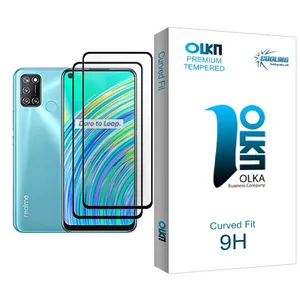 Cooling Olka Glass MIX002 Screen Protector For Realme C17 Pack Of 2