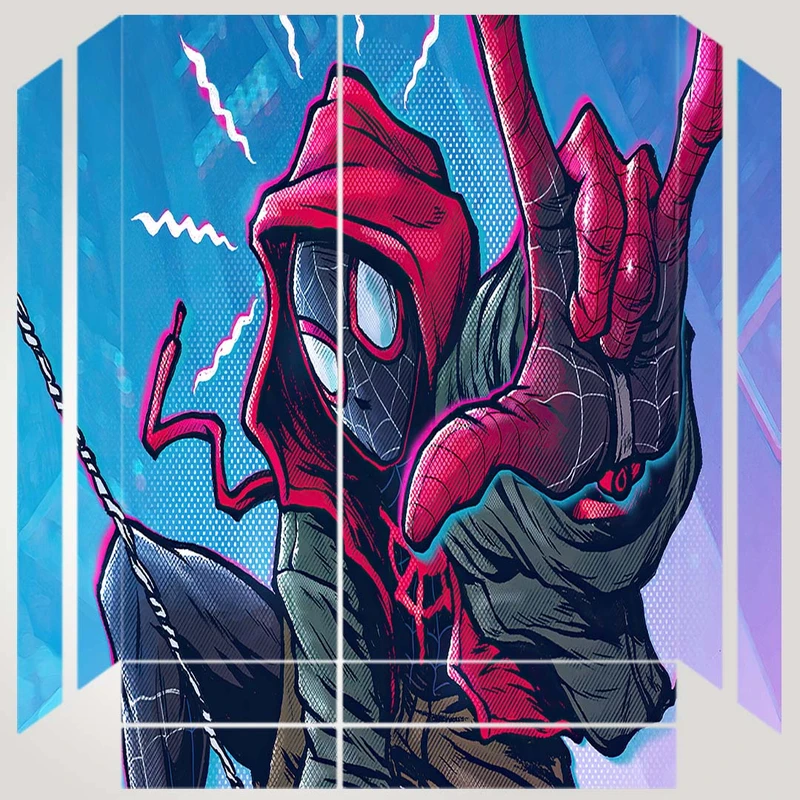 برچسب پلی استیشن ۴ مدل spider man miles کد PS-10111