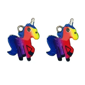 آویز گردنبند مدل اسب تک شاخ AG 402 بسته دو عددی