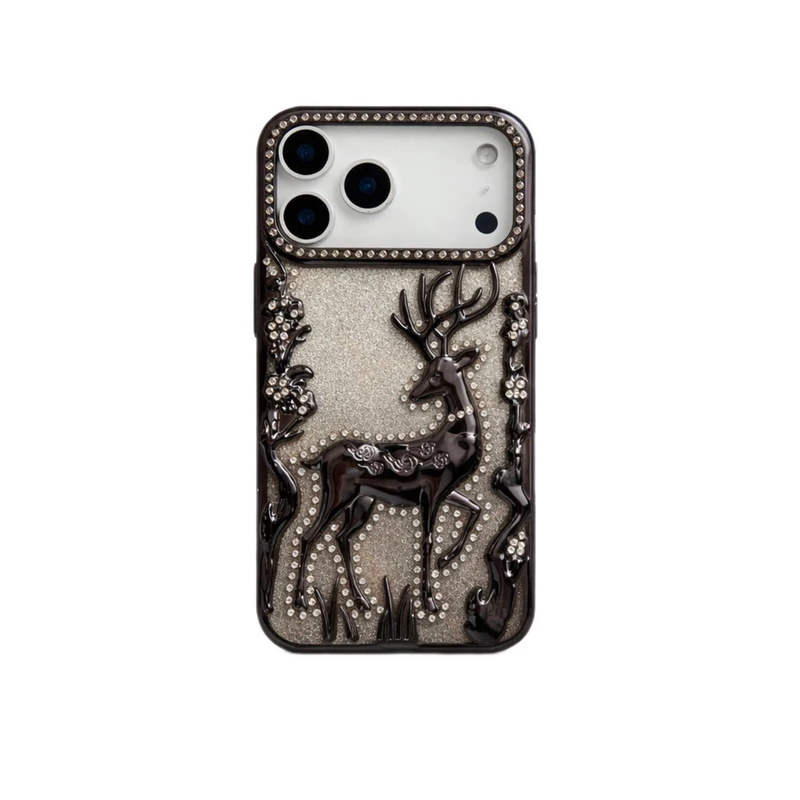 کاور مدل Deer طرح shine مناسب برای گوشی موبایل اپل Iphone 17 pro max