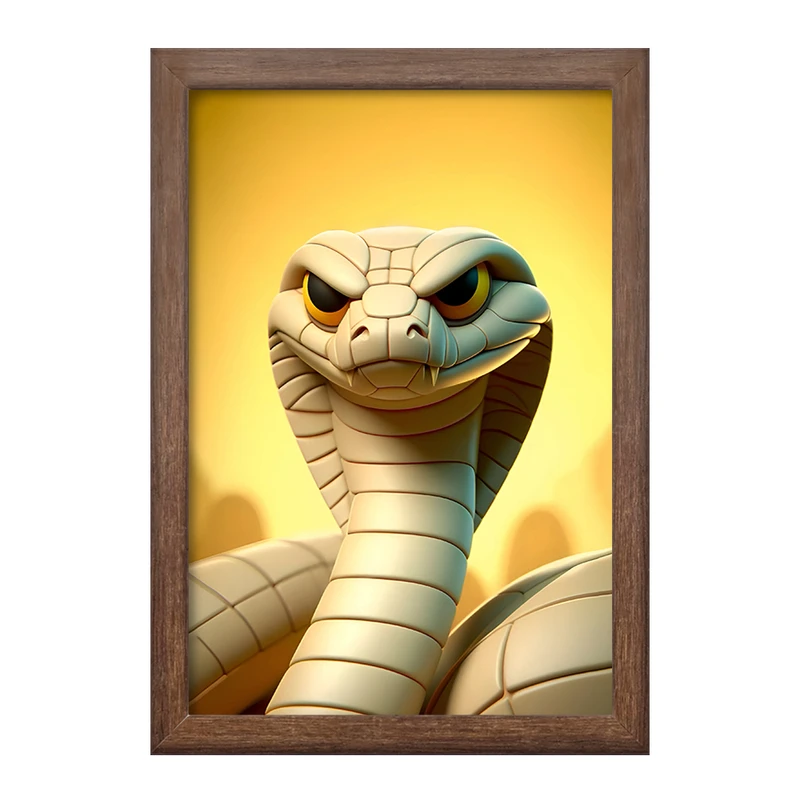 تابلو خندالو طرح مار کد F7769