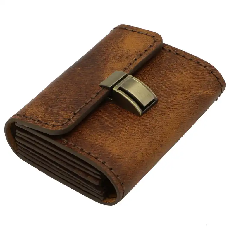 جاکارتی چرمی مدل بایگان دست دوز