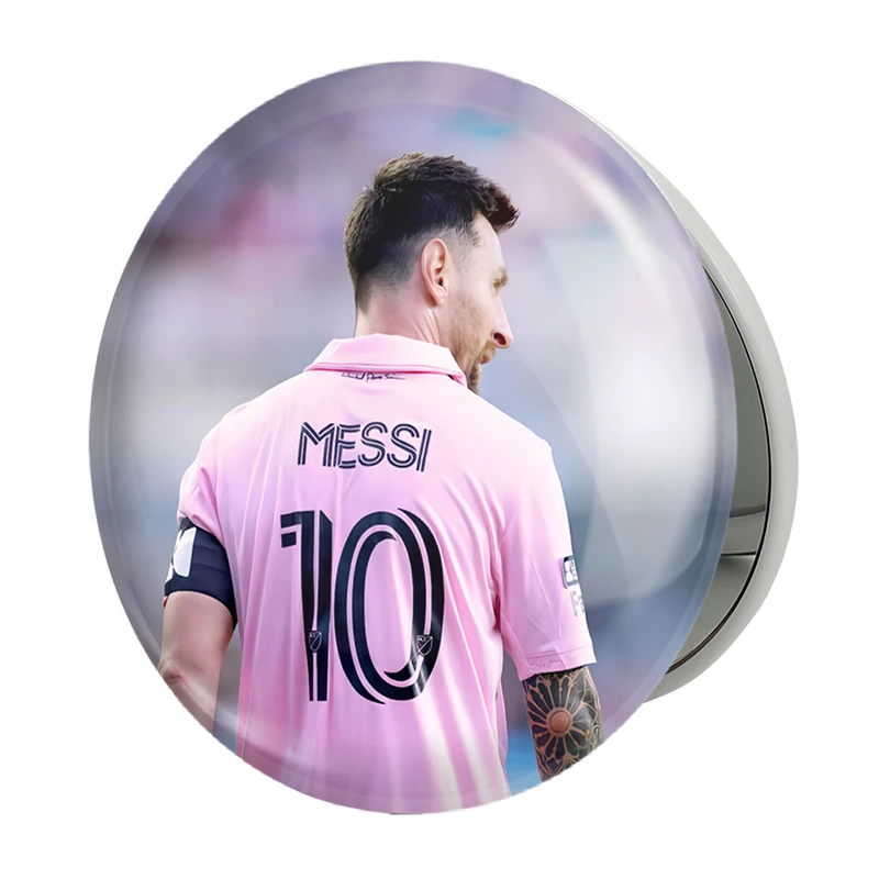 آینه جیبی خندالو طرح لیونل مسی مدل تاشو کد 36480