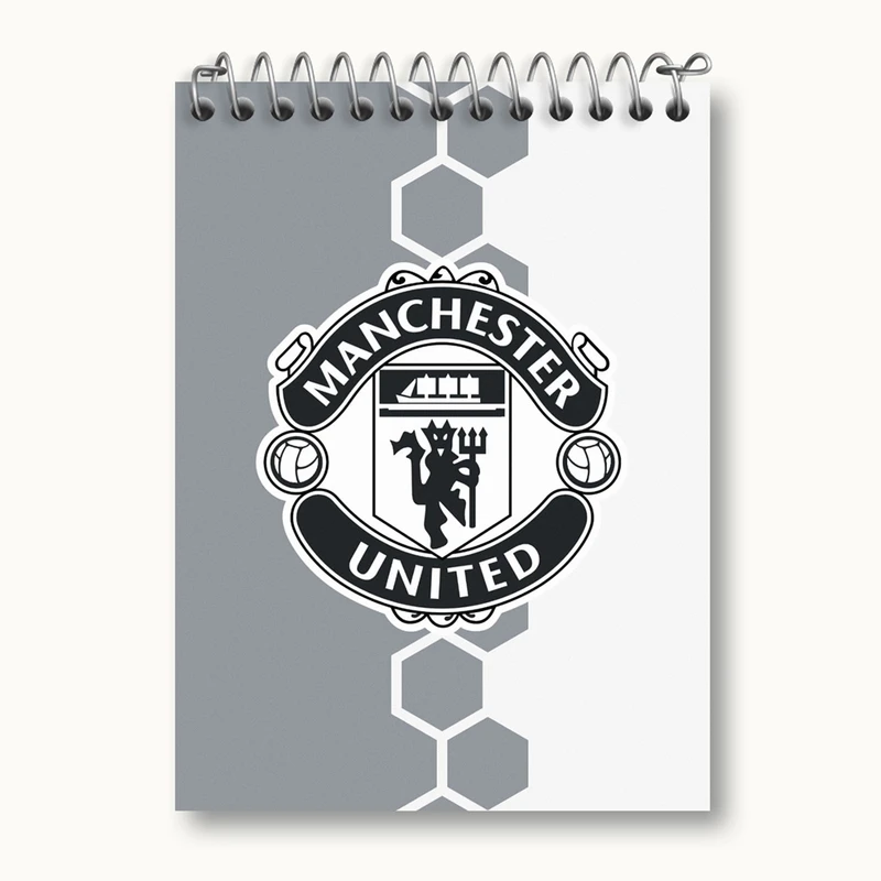دفتر یادداشت 50 برگ خندالو مدل باشگاه منچستر یونایتد کد 26492