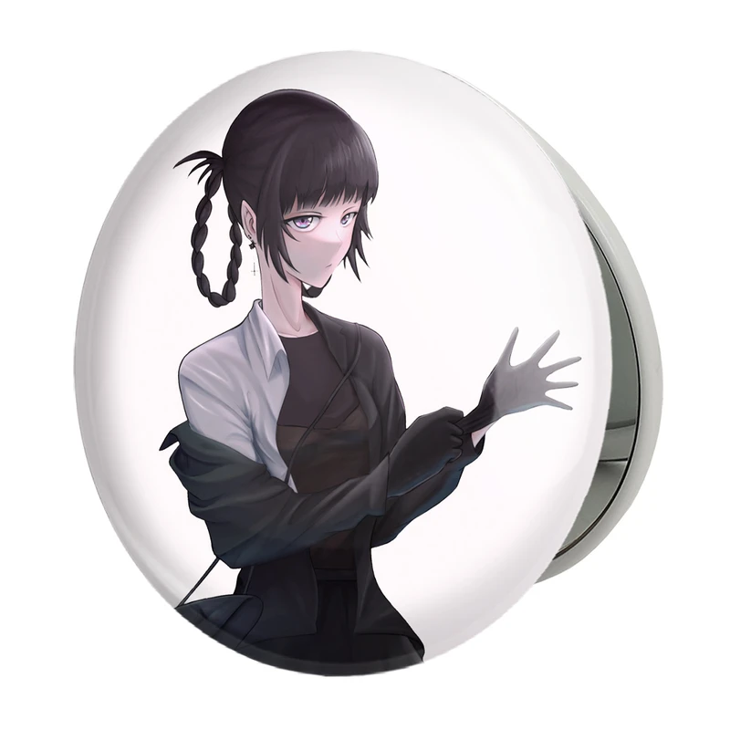 آینه جیبی خندالو طرح نازونا ناناکوسا انیمه کال آف نایت Call of the Night مدل تاشو کد 17835 