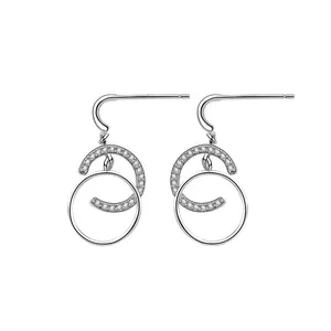 گوشواره نقره زنانه گالری شمرون مدل EAR700S0