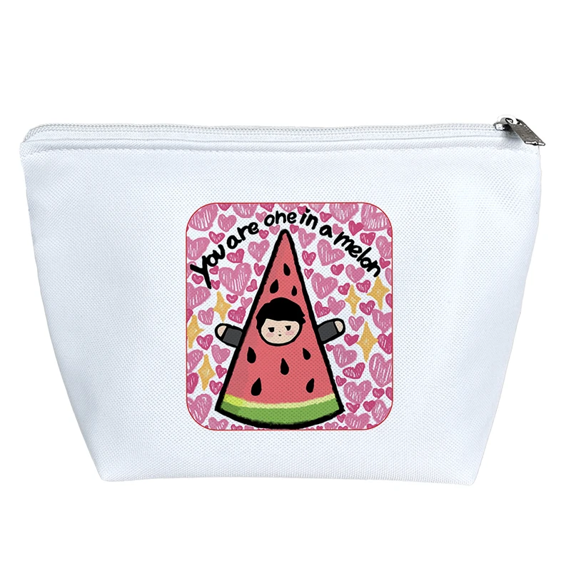 کیف لوازم آرایش دخترانه خندالو مدل هندوانه کد 8399