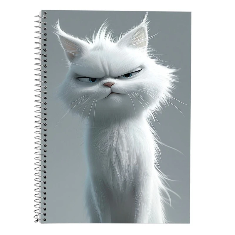 دفتر لغت 50 برگ مدوپد طرح سگ و گربه کد DF17256