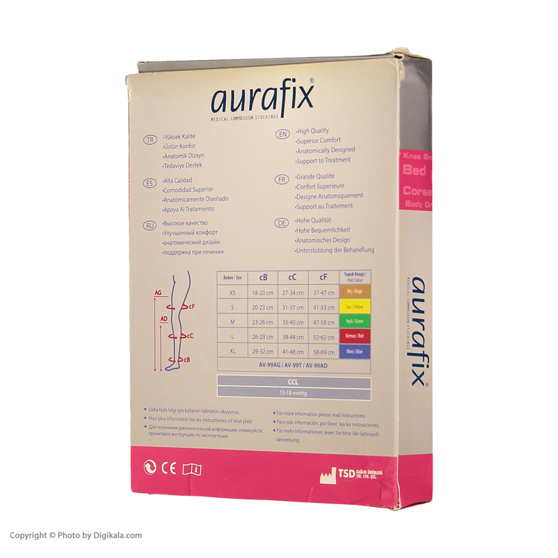 جوراب واریس اورافیکس مدل AV-99 AG جوراب واریس اورافیکس مدل AV-99 AG
