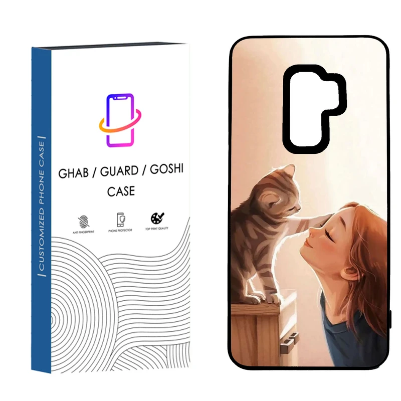 کاور قاب گارد گوشی طرح دخترانه کد 11 - tpu مناسب برای گوشی سامسونگ Galaxy S9