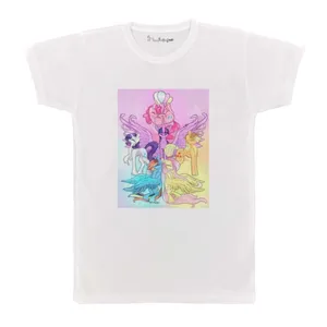 تی شرت بچگانه پرمانه طرح پونی کد pmt.4645