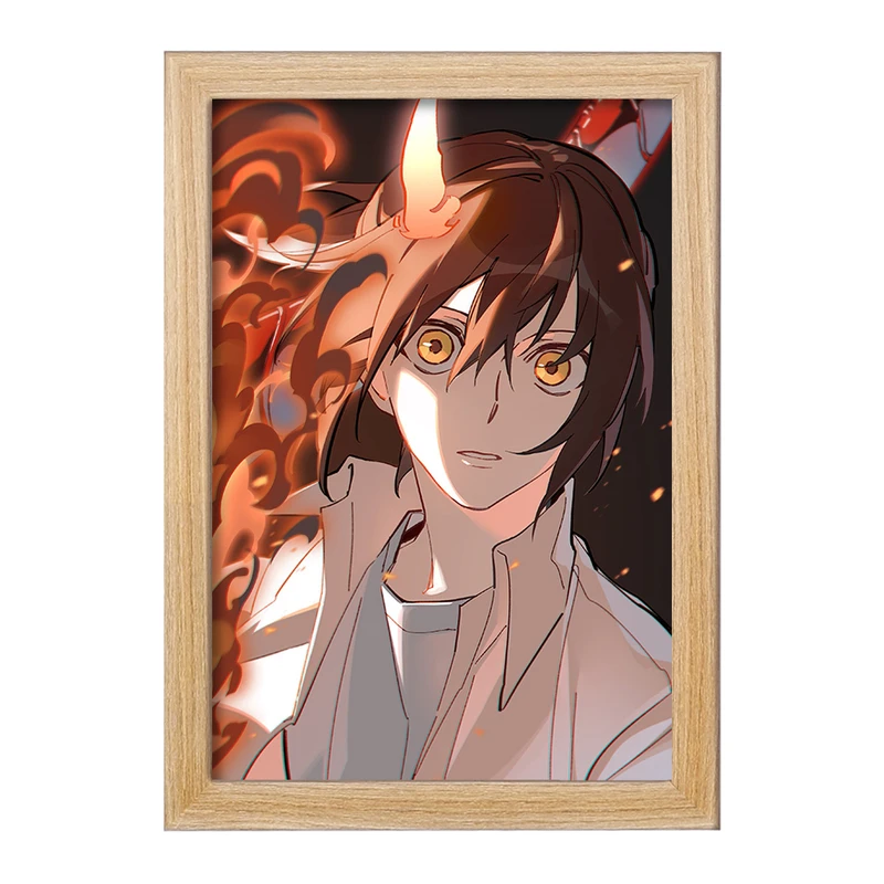 تابلو خندالو مدل انیمه برج خدا کد 34975