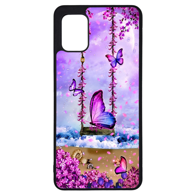 کاور طرح پروانه کد G-028 مناسب برای گوشی موبایل سامسونگ Galaxy A31