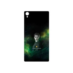 MAHOOT Scarlett Johansson Cover Sticker for Sony Xperia Z1