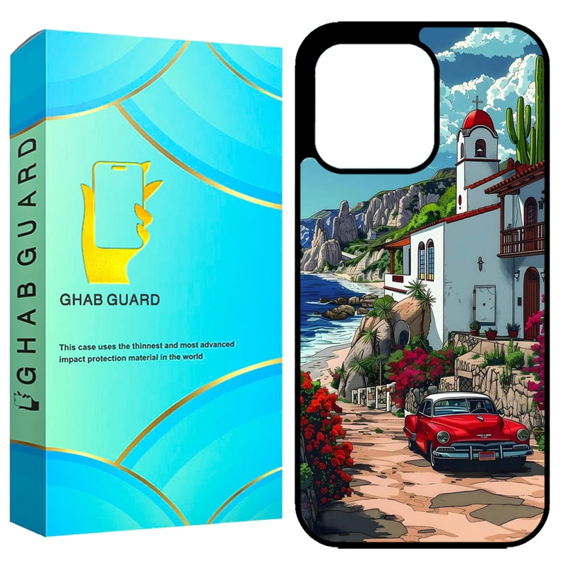 کاور قاب گارد طرح ماشین مدل GCHP13PM مناسب برای گوشی موبایل اپل iPhone 13 Pro Max