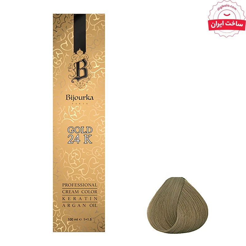 رنگ مو بیجورکا شماره 6/65 حجم 100 میلی لیتر رنگ فندقی