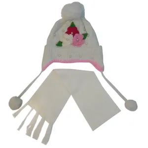 ست کلاه و شال گردن بچگانه مدل Memol 65