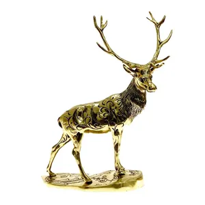 مجسمه برنجی مدل گوزن کد H-1127