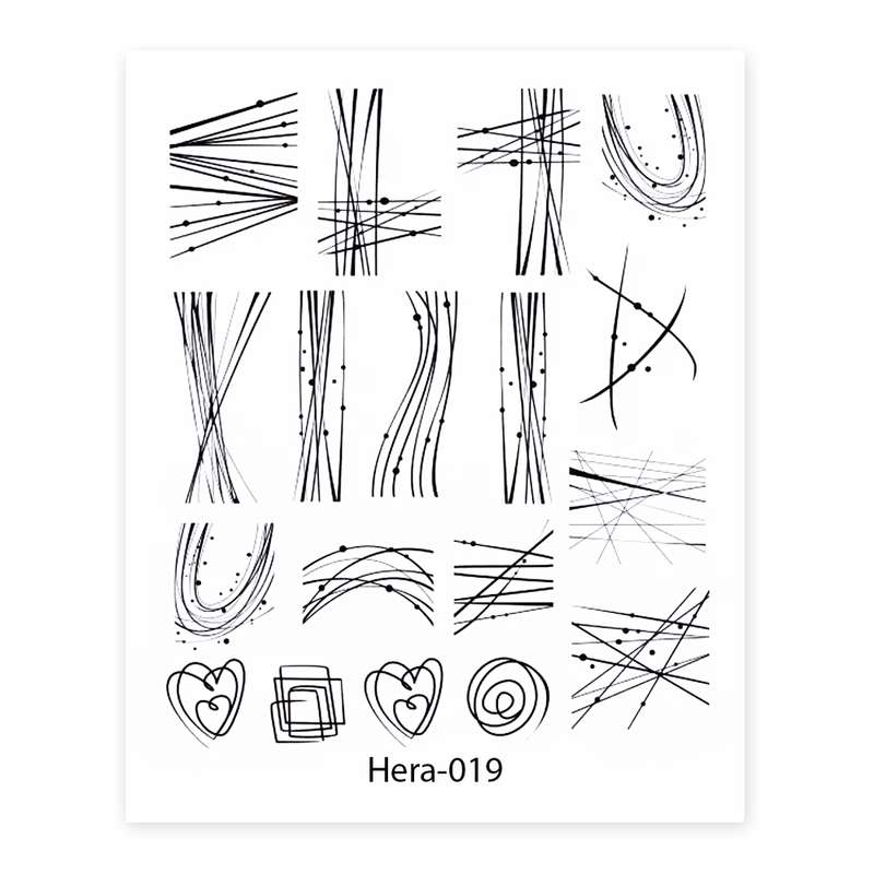 لنز ناخن مدل hera-019