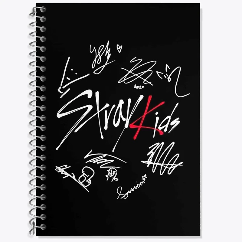 دفتر زبان 50 برگ خندالو مدل سه خط طرح گروه استری کیدز Stary Kids کد 16925