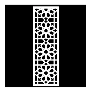 شابلون باتیس آرت مدل اسلیمی کد 625
