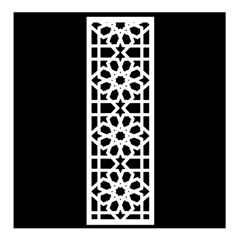 شابلون باتیس آرت مدل اسلیمی کد 625