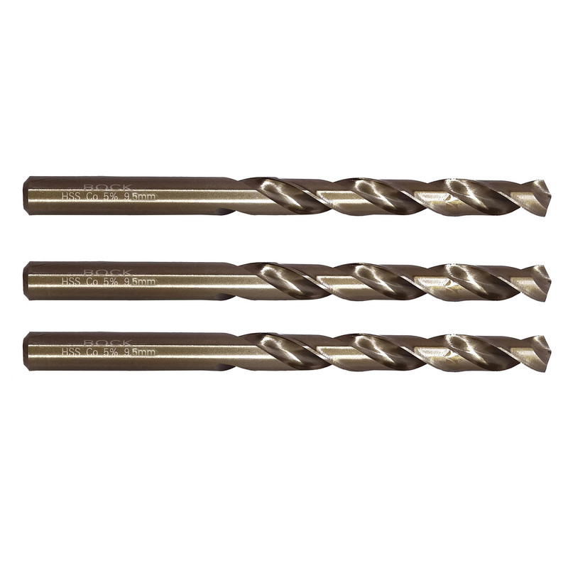 مته فلز کبالت راک مدل ART-RK-9.5mm- سایز 9.5 میلی متر مجموعه 3 عددی