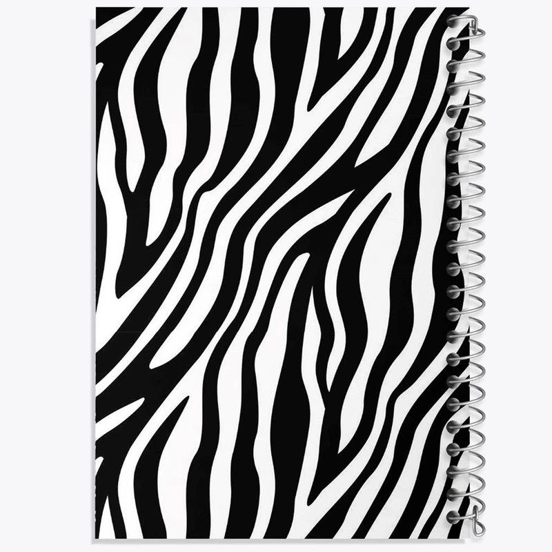 دفتر شطرنجی 50 برگ خندالو طرح گورخر کد 8552