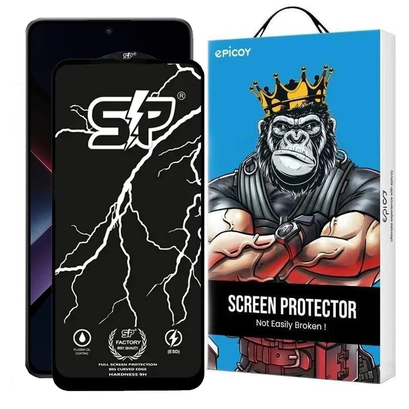 محافظ صفحه نمایش اپیکوی مدل SP Factory مناسب برای گوشی موبایل شیائومی Poco X7 Pro / X6 Pro / Redmi Note 14 / turbo 4