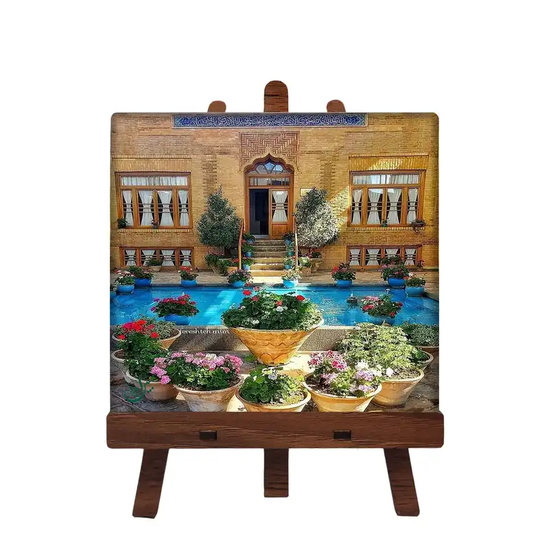 کاشی مبین ایده مدل خونه ch10 کد 828 به همراه پایه