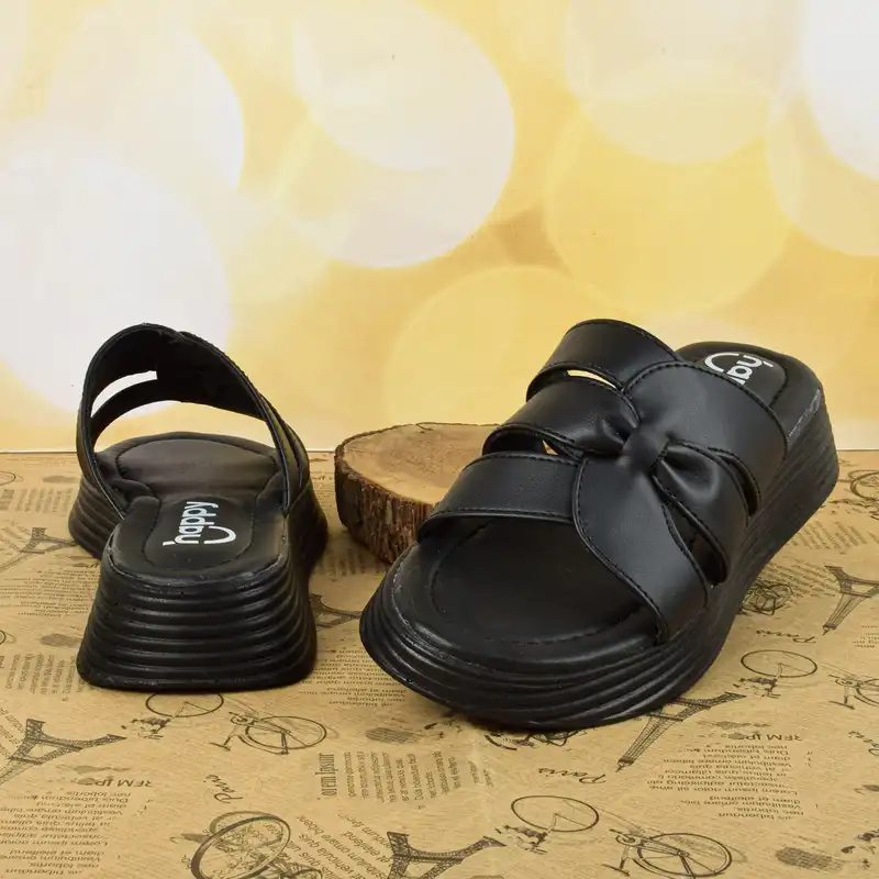 دمپایی زنانه مدل Happy کد BK.2914