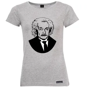 تی شرت آستین کوتاه زنانه 27 مدل Albert Einstein کد MH930